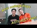 what college guys ACTUALLY look for in girls