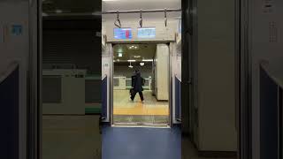 東京メトロ千代田線 16000系08F ドア開閉