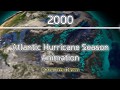 2000 Atlantic Hurricane Season Animation V.2