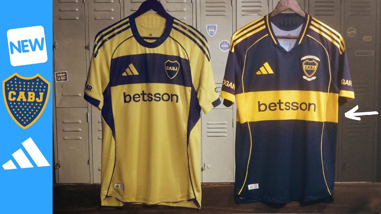 新品　ボカジュニアーズ　2025-2026 オーセンティック BOCA JUNIORS PRESENTS ITS NEW 2025-2026 SHIRTS WITH ADIDAS! - YouTube