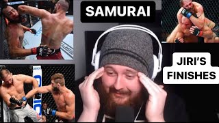 MMA Guru Reacts to EVERY Jiri Prochazka FINISH in the UFC!