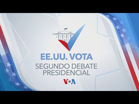 Último debate entre Donald Trump y Joe Biden por la presidencia de EU