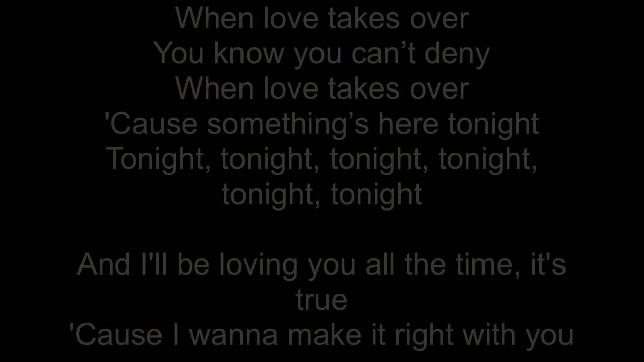 When Love Takes Over David Guetta ft. Kelly YouTube