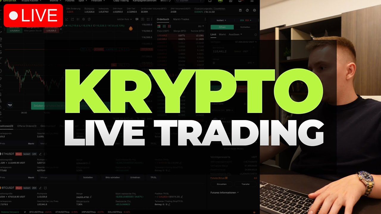 🚨 ETHEREUM PUMP - LIVE TRADING + US-OPENING !!!