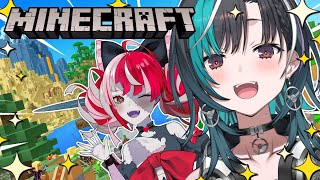 【Minecraft /マイクラ】天才建築家のオリー先輩に旧鯖のID鯖を案内してもらう！！！【#Kureiji Ollie #輪堂千速 / #hololivedev_is #FLOWGLOW 】