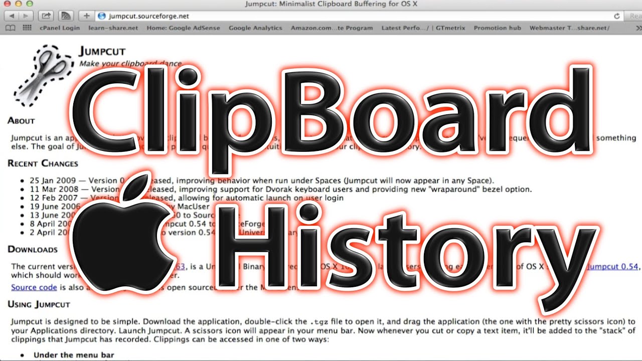 clipboard manager mac os x