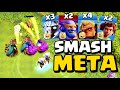 I Made a NEW SMAH Strategy with TITAN + SUPER BOWLERS + DRUIDS in Clash of Clans TH16