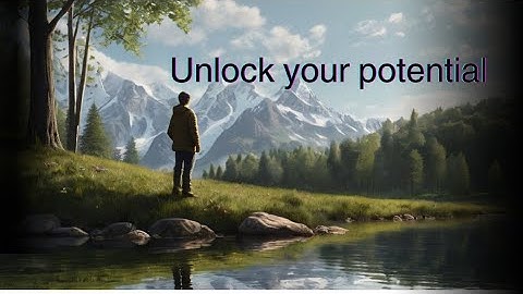 "Unlock Your Potential: The Power of Persistence and Self-Belief"
