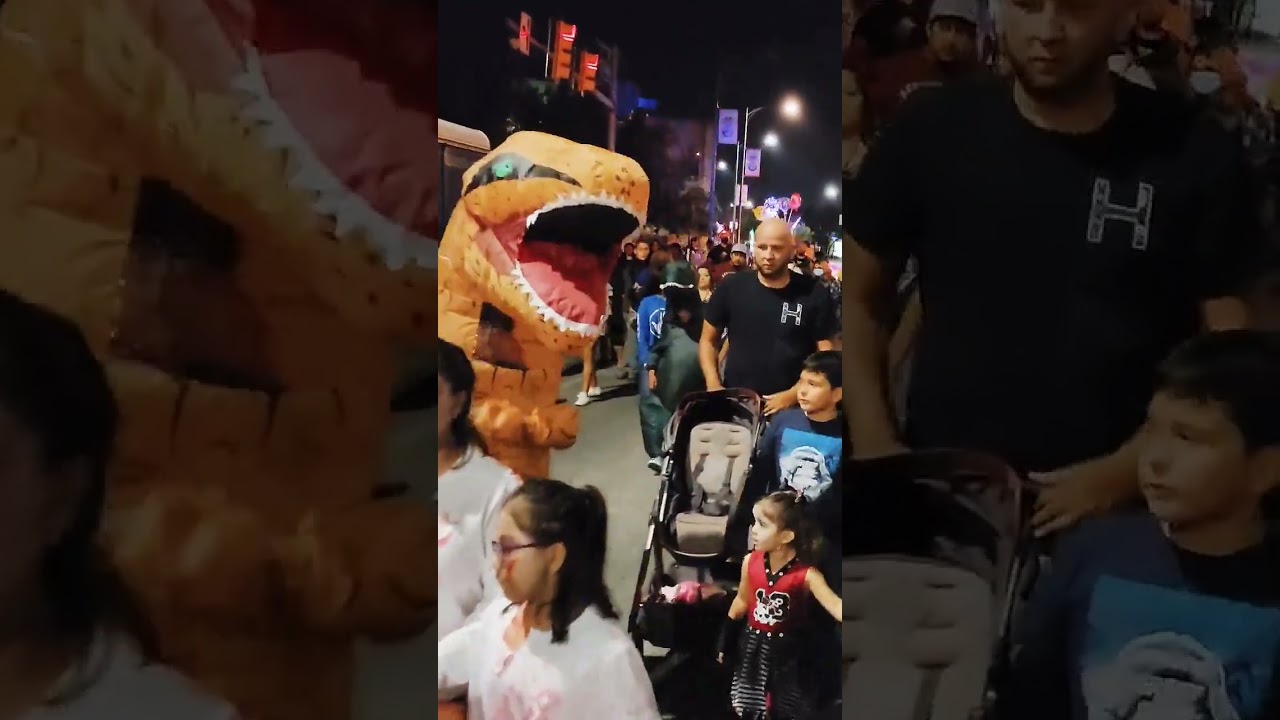 Godzilla is destroying downtown San Antonio #shorts