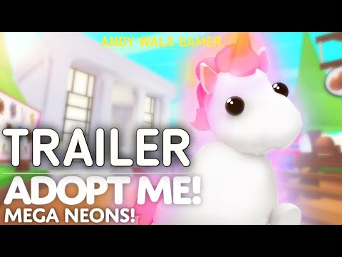 Mega neon pets update in Adopt me trailer! |roblox| Watch - YouTube