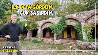 Bu ARAZİYİ ve TAŞ EVİ görünce çok şaşırdım. Böyle bir şey nasıl olabilir? (FETHİYE)