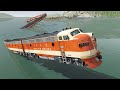 The Longest Swimming Train in the World Over the Sea