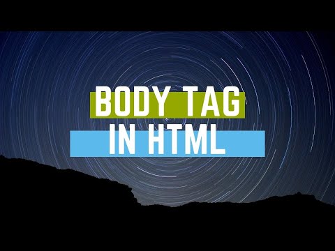 Body tag in HTML in Hindi || By : Anu Monga