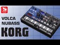 KORG VOLCA NUBASS - аналоговый монофонический синтезатор с лампой Nutube