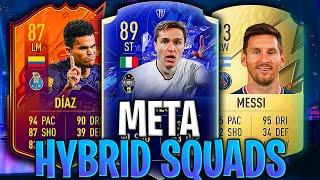 Best *META* 250k, 500k, 750k, 1 Million HYBRID Squad Builders - FIFA 22