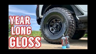 Trying The Year Long Tire Shine
