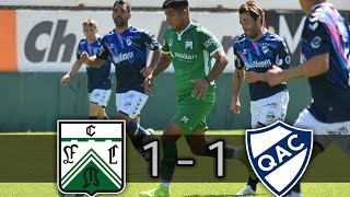 Ferro 1 - 1 Quilmes Los Goles Amistoso De Pretemporada