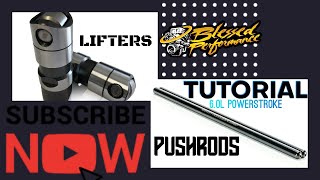 Blessed Performance 6.OL POWERSTROKE PushRods/Lifters TUTORIAL!