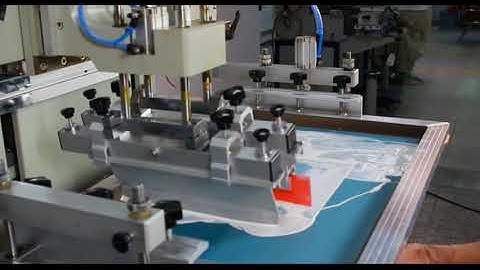 Waste Container Screen Printing Machine