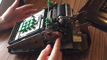 SOLD--Victor 700 series adding machine