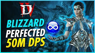 50M DPS Sorcerer Build Blizzard Perfected Endgame Guide - Diablo 4 Season 3