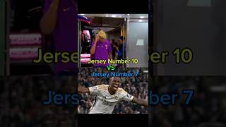 Jersey No.7 Vs Jersey No.10 Players