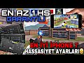 FULL HS ATAN İPHONE 7 HASSASİYET AYARLARI | BU AYARLARLA HS CANAVARI OLACAKSINIZ 😈 pubg mobile