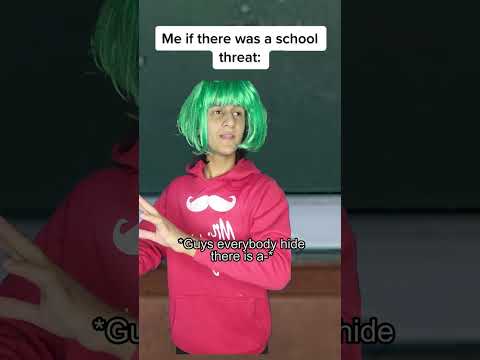 What teachers expect us to do when there’s a threat 😂 #shorts #funny @Onevilage