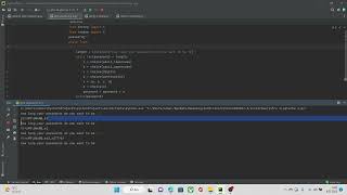 Creating random passwords in the Python