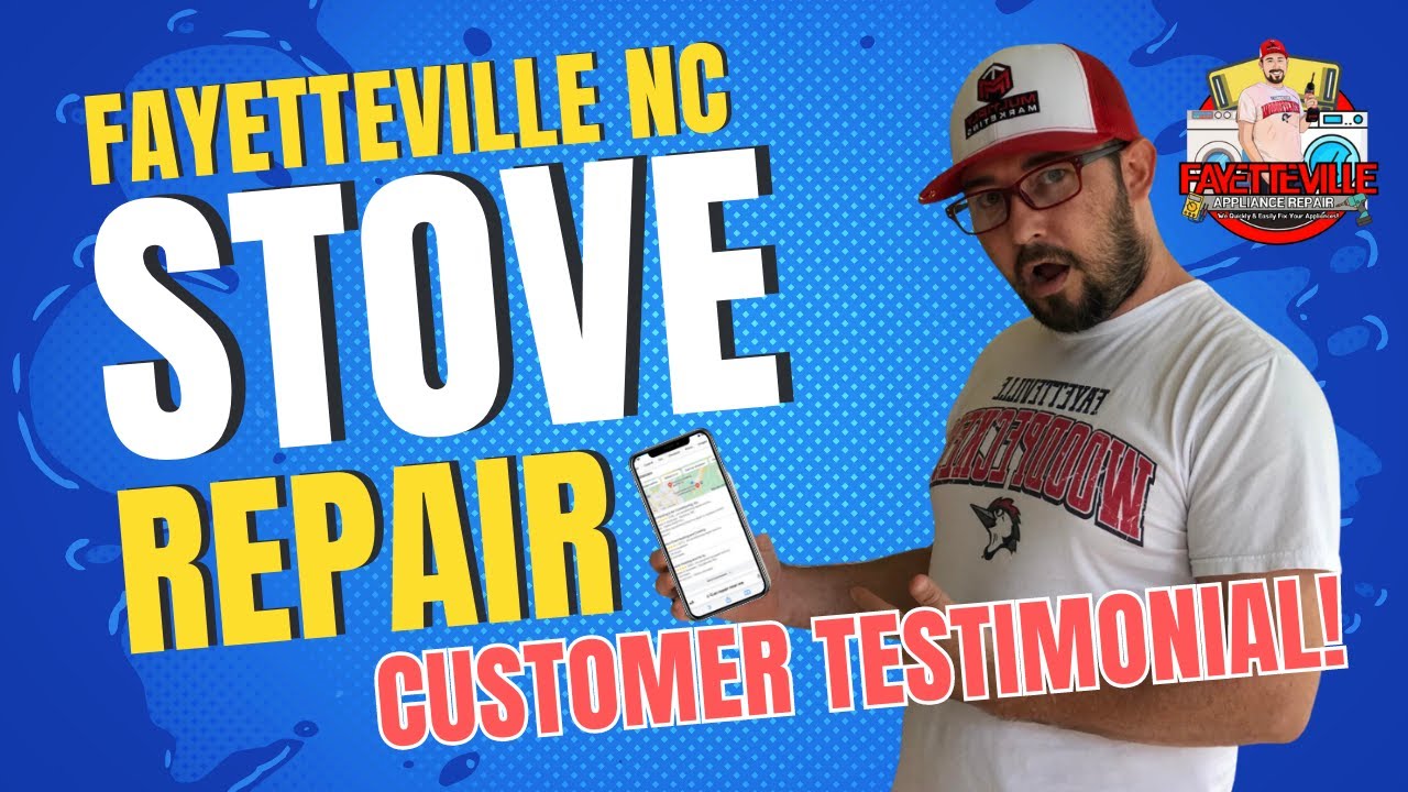 Fayetteville Appliance Repair Customer Testimonial Stove Repair YouTube