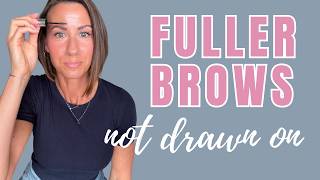 How to Fill In Sparse Eyebrows After 40 (Without Looking Drawn On)