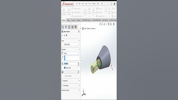 Solidworks Extrude with Draft Angle#cncmachining#cnc#solidworks#solidworks3D