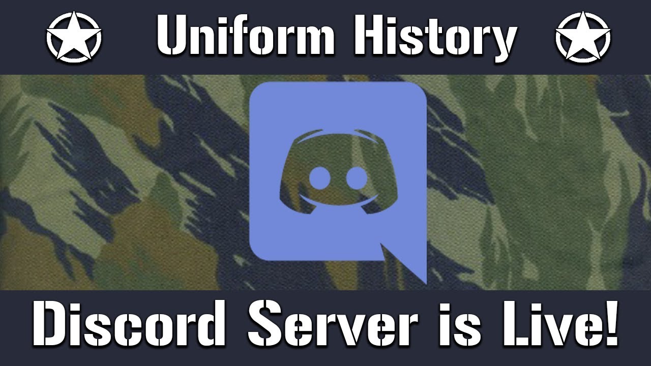 Discord Server is Live Uniform History YouTube