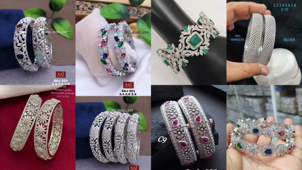 new bangles design | jewelry design Silver |  bangles design