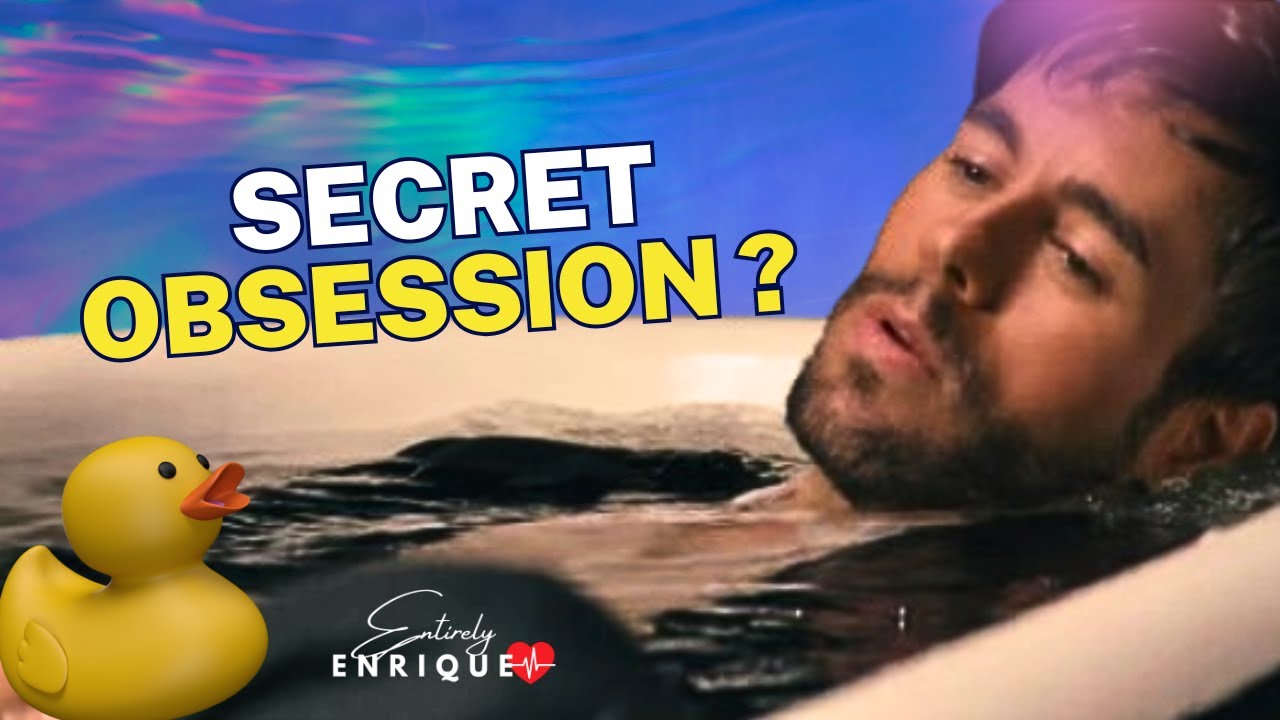 Behind the Shower Curtain: Does Enrique Iglesias Have a Secret Obsession?
