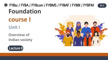 Fybcom fc overview of indian society | Linguistic Diversity | Overview of indian society fc fybcom
