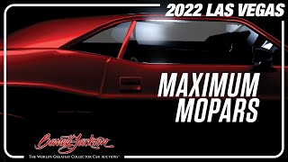 SOLD! MAXIMUM MOPARS - BARRETT-JACKSON 2022 LAS VEGAS