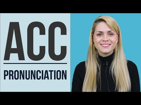 Words Beginning with ACC | Learn English Pronunciation