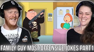 Family Guy MOST Offensive Jokes Part 1 REACTION | OB DAVE REACTS