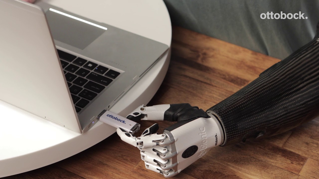 bebionic hand - Grip patterns - YouTube