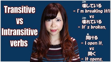 Transitive vs Intransitive Verbs┃I