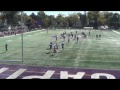 Otterbein's John Pyles goes 99 yards straight up the middle for a TD
