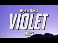 Days to Waste - VIOLET (Lyrics)