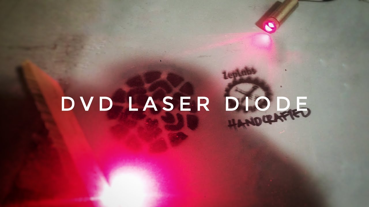 Zeplabs Laser Diode From A Dvd Drive Youtube Zeplabs Laser Diode From A Dvd Drive Youtube