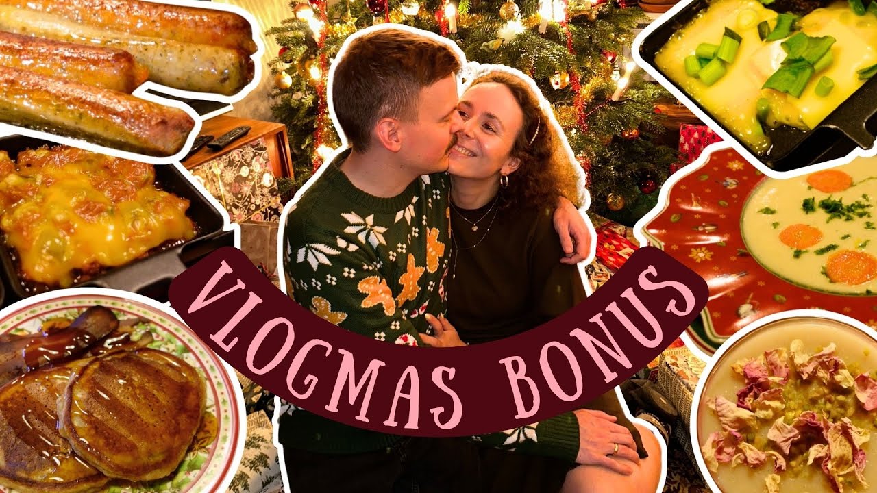 Was wir Veganes über Weihnachten gegessen haben & meine Geschenke | VLOGMAS BONUS