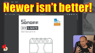 Sonoff Mini R3 S-MATE - What the....