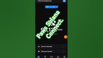 Solana wallet connect in paws. #paws #solana