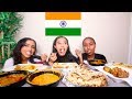 INDIAN FOOD MUKBANG! | Osh and Akela
