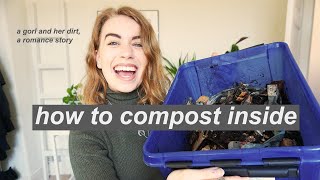 COMPOSTING GUIDE // how to compost in an apartment