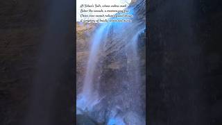 Into the Mist: Felker&#39;s Falls from Below #waterfalls #niagaraescarpment  #ontario